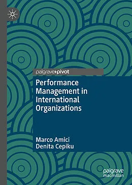 E-Book (pdf) Performance Management in International Organizations von Marco Amici, Denita Cepiku