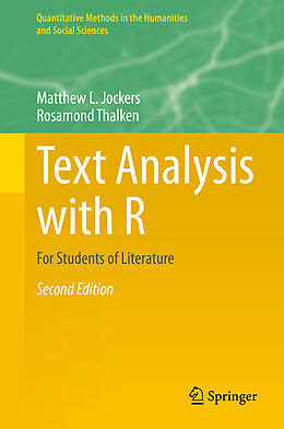 Livre Relié Text Analysis with R de Rosamond Thalken, Matthew L. Jockers