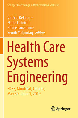 Couverture cartonnée Health Care Systems Engineering de 