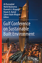 eBook (pdf) Gulf Conference on Sustainable Built Environment de 