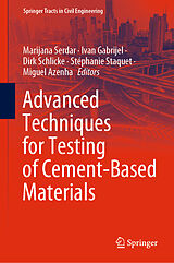 eBook (pdf) Advanced Techniques for Testing of Cement-Based Materials de 