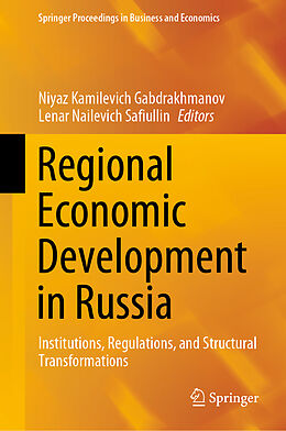 Fester Einband Regional Economic Development in Russia von 