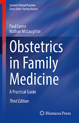 Couverture cartonnée Obstetrics in Family Medicine de Nathan McLaughlin, Paul Lyons