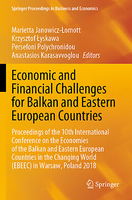 Couverture cartonnée Economic and Financial Challenges for Balkan and Eastern European Countries de 
