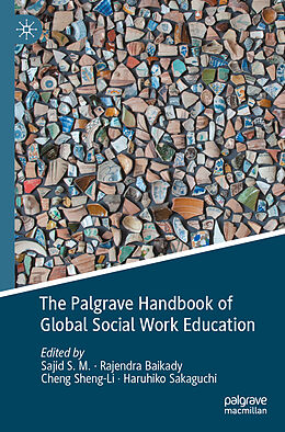 Couverture cartonnée The Palgrave Handbook of Global Social Work Education de 