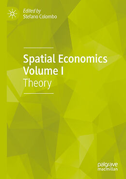 Couverture cartonnée Spatial Economics Volume I de 