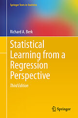 Livre Relié Statistical Learning from a Regression Perspective de Richard A. Berk