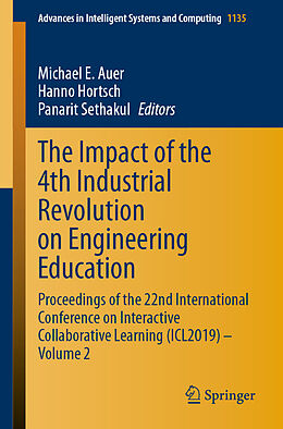 Couverture cartonnée The Impact of the 4th Industrial Revolution on Engineering Education de 