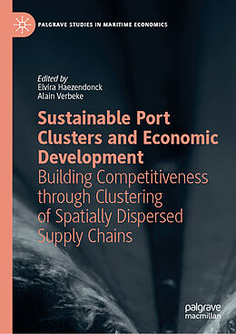 Couverture cartonnée Sustainable Port Clusters and Economic Development de 