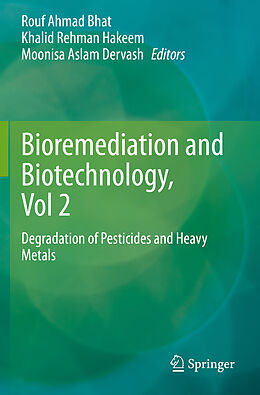 Couverture cartonnée Bioremediation and Biotechnology, Vol 2 de 