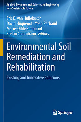 Couverture cartonnée Environmental Soil Remediation and Rehabilitation de 