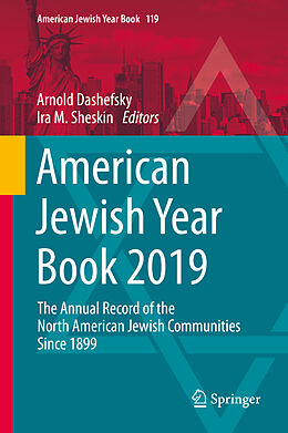 Livre Relié American Jewish Year Book 2019 de 