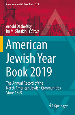 Kartonierter Einband American Jewish Year Book 2019 von 