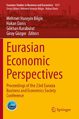 Couverture cartonnée Eurasian Economic Perspectives de 