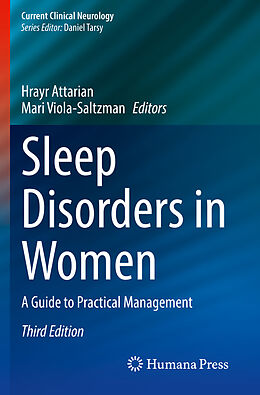 Couverture cartonnée Sleep Disorders in Women de 