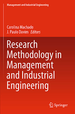 Couverture cartonnée Research Methodology in Management and Industrial Engineering de 