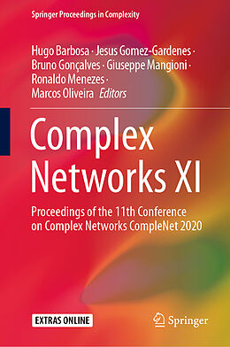 Livre Relié Complex Networks XI de 