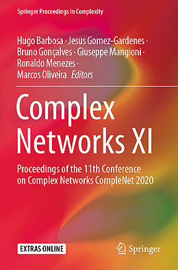 Couverture cartonnée Complex Networks XI de 