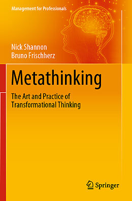 Kartonierter Einband Metathinking von Bruno Frischherz, Nick Shannon