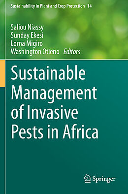 Couverture cartonnée Sustainable Management of Invasive Pests in Africa de 