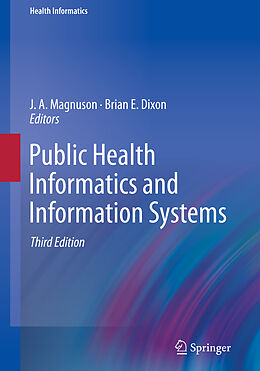 Couverture cartonnée Public Health Informatics and Information Systems de 