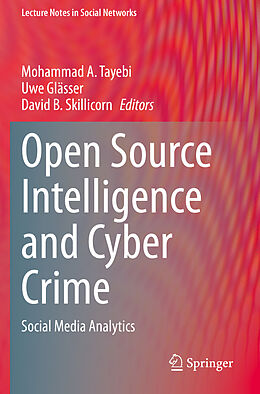 Kartonierter Einband Open Source Intelligence and Cyber Crime von 