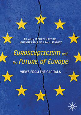 Couverture cartonnée Euroscepticism and the Future of Europe de 