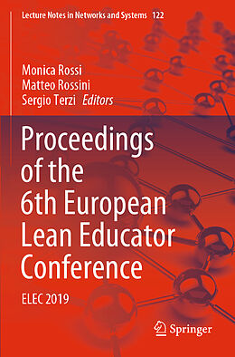 Kartonierter Einband Proceedings of the 6th European Lean Educator Conference von 