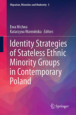 Livre Relié Identity Strategies of Stateless Ethnic Minority Groups in Contemporary Poland de 