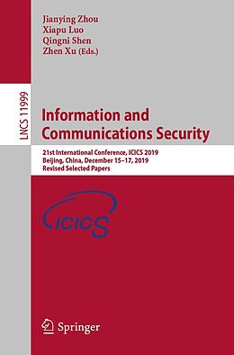 E-Book (pdf) Information and Communications Security von 
