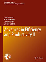 E-Book (pdf) Advances in Efficiency and Productivity II von 