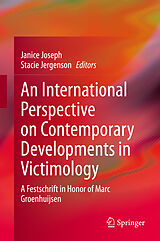 eBook (pdf) An International Perspective on Contemporary Developments in Victimology de 