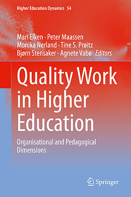 Livre Relié Quality Work in Higher Education de 