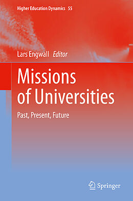 Livre Relié Missions of Universities de 