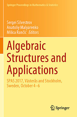 Kartonierter Einband Algebraic Structures and Applications von 