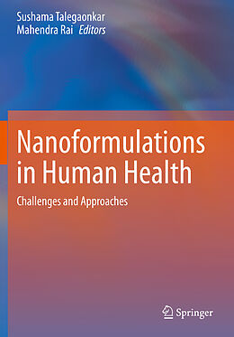 Couverture cartonnée Nanoformulations in Human Health de 