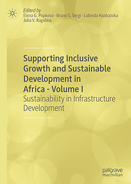 Fester Einband Supporting Inclusive Growth and Sustainable Development in Africa - Volume I von 