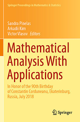 Kartonierter Einband Mathematical Analysis With Applications von 