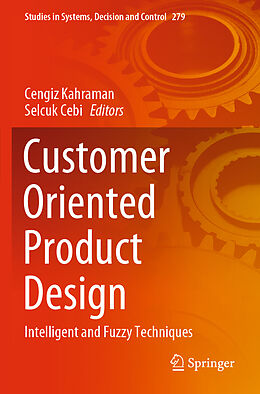 Couverture cartonnée Customer Oriented Product Design de 