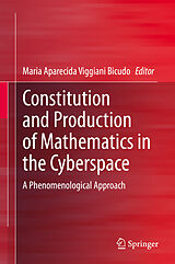 eBook (pdf) Constitution and Production of Mathematics in the Cyberspace de 