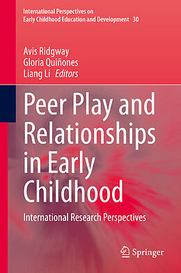 Livre Relié Peer Play and Relationships in Early Childhood de 