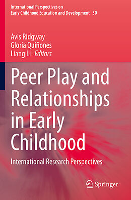 Couverture cartonnée Peer Play and Relationships in Early Childhood de 