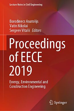 Livre Relié Proceedings of EECE 2019 de 