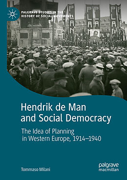 Kartonierter Einband Hendrik de Man and Social Democracy von Tommaso Milani