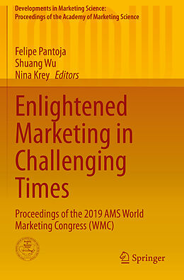 Couverture cartonnée Enlightened Marketing in Challenging Times de 