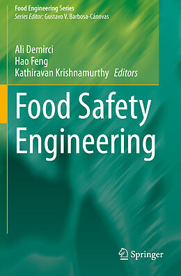 Couverture cartonnée Food Safety Engineering de 