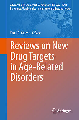 Livre Relié Reviews on New Drug Targets in Age-Related Disorders de 