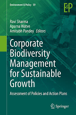 Livre Relié Corporate Biodiversity Management for Sustainable Growth de 