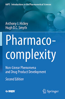 Couverture cartonnée Pharmaco-complexity de Hugh D. C. Smyth, Anthony J. Hickey