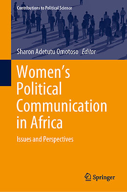 E-Book (pdf) Women's Political Communication in Africa von 